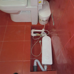Установка сололифта в туалете